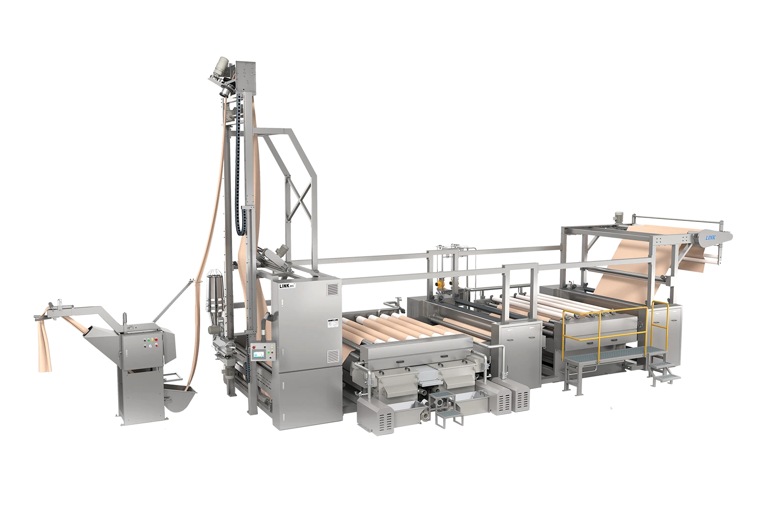 开幅洗毛固色制软机